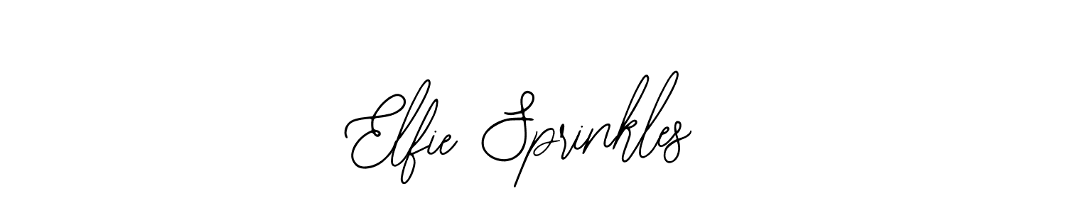 How to make Elfie Sprinkles signature? Bearetta-2O07w is a professional autograph style. Create handwritten signature for Elfie Sprinkles name. Elfie Sprinkles signature style 12 images and pictures png