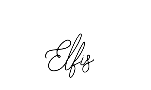 if you are searching for the best signature style for your name Elfis. so please give up your signature search. here we have designed multiple signature styles  using Bearetta-2O07w. Elfis signature style 12 images and pictures png