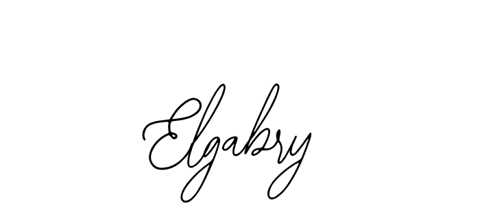 if you are searching for the best signature style for your name Elgabry. so please give up your signature search. here we have designed multiple signature styles  using Bearetta-2O07w. Elgabry signature style 12 images and pictures png