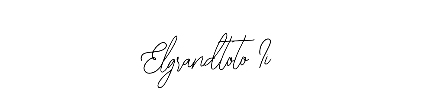 Check out images of Autograph of Elgrandtoto Ii name. Actor Elgrandtoto Ii Signature Style. Bearetta-2O07w is a professional sign style online. Elgrandtoto Ii signature style 12 images and pictures png