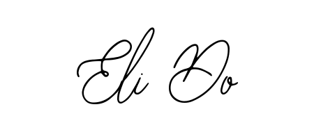 You should practise on your own different ways (Bearetta-2O07w) to write your name (Eli Do) in signature. Don't let someone else do it for you. Eli Do signature style 12 images and pictures png