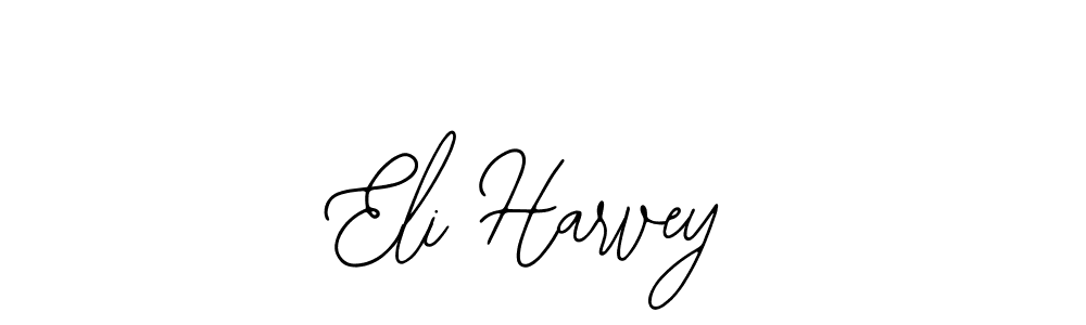 Use a signature maker to create a handwritten signature online. With this signature software, you can design (Bearetta-2O07w) your own signature for name Eli Harvey. Eli Harvey signature style 12 images and pictures png