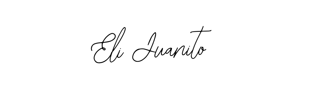 How to make Eli Juanito signature? Bearetta-2O07w is a professional autograph style. Create handwritten signature for Eli Juanito name. Eli Juanito signature style 12 images and pictures png