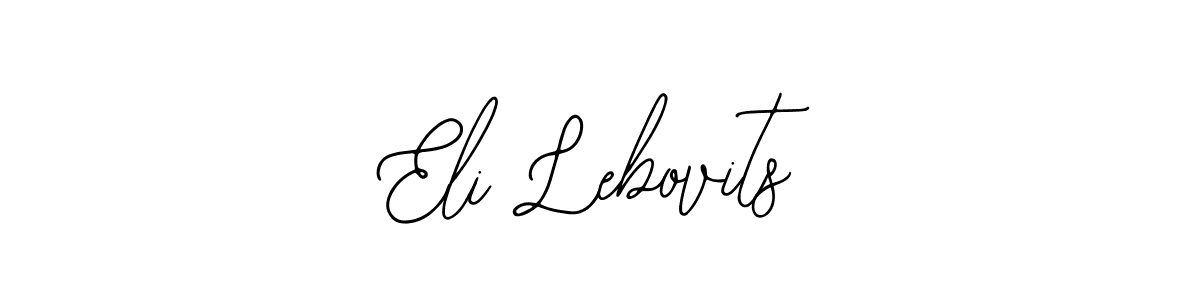 How to Draw Eli Lebovits signature style? Bearetta-2O07w is a latest design signature styles for name Eli Lebovits. Eli Lebovits signature style 12 images and pictures png