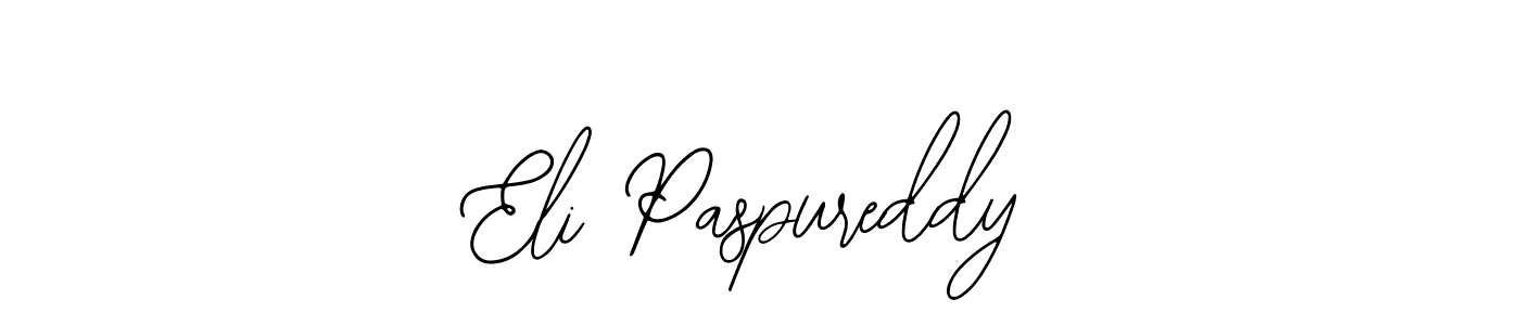 It looks lik you need a new signature style for name Eli Paspureddy. Design unique handwritten (Bearetta-2O07w) signature with our free signature maker in just a few clicks. Eli Paspureddy signature style 12 images and pictures png