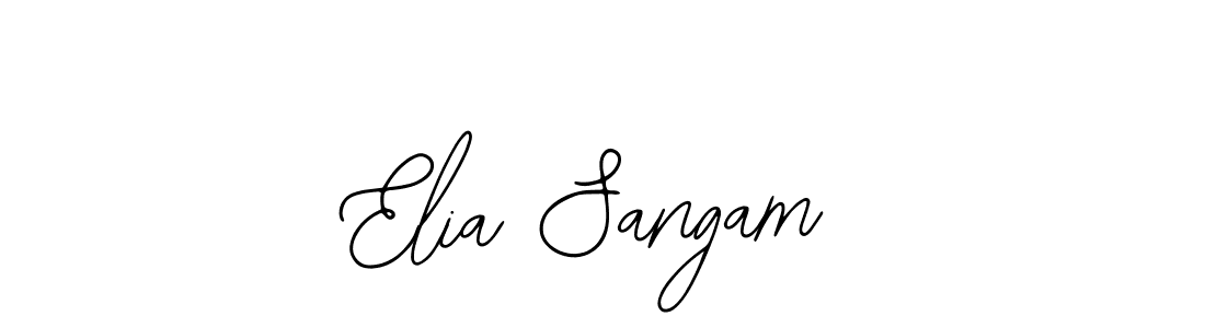 Bearetta-2O07w is a professional signature style that is perfect for those who want to add a touch of class to their signature. It is also a great choice for those who want to make their signature more unique. Get Elia Sangam name to fancy signature for free. Elia Sangam signature style 12 images and pictures png