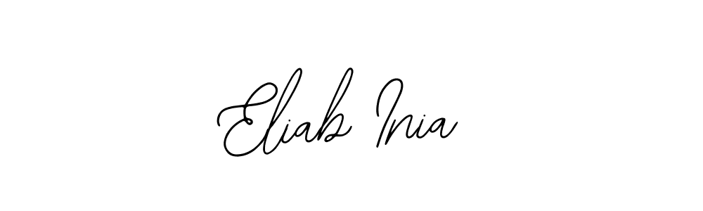 Eliab Inia stylish signature style. Best Handwritten Sign (Bearetta-2O07w) for my name. Handwritten Signature Collection Ideas for my name Eliab Inia. Eliab Inia signature style 12 images and pictures png