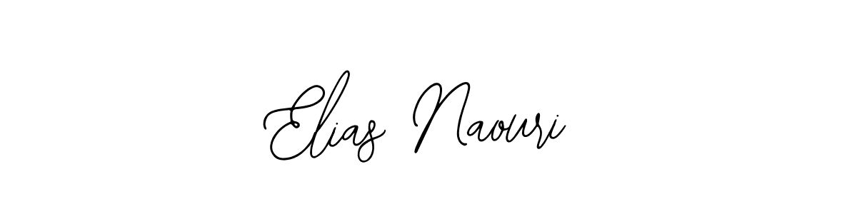 Design your own signature with our free online signature maker. With this signature software, you can create a handwritten (Bearetta-2O07w) signature for name Elias Naouri. Elias Naouri signature style 12 images and pictures png