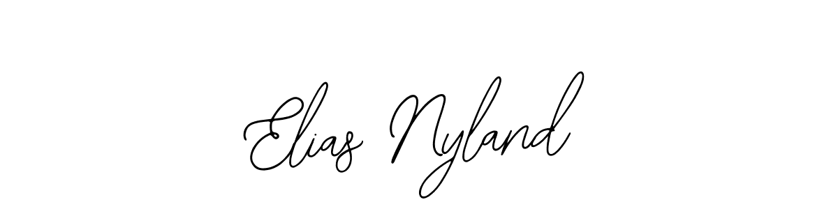 How to make Elias Nyland signature? Bearetta-2O07w is a professional autograph style. Create handwritten signature for Elias Nyland name. Elias Nyland signature style 12 images and pictures png
