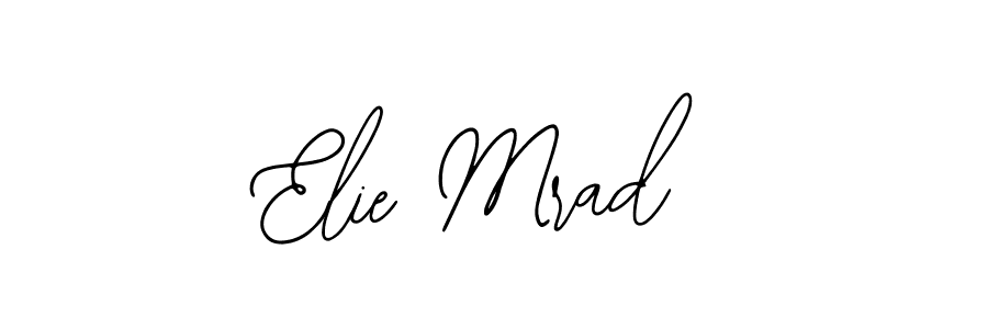 Make a beautiful signature design for name Elie Mrad. With this signature (Bearetta-2O07w) style, you can create a handwritten signature for free. Elie Mrad signature style 12 images and pictures png