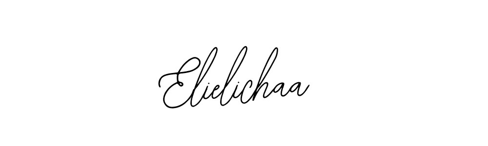 You should practise on your own different ways (Bearetta-2O07w) to write your name (Elielichaa) in signature. don't let someone else do it for you. Elielichaa signature style 12 images and pictures png