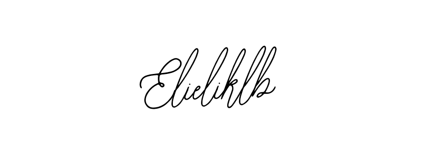 Similarly Bearetta-2O07w is the best handwritten signature design. Signature creator online .You can use it as an online autograph creator for name Elieliklb. Elieliklb signature style 12 images and pictures png