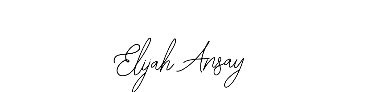 Also we have Elijah Ansay name is the best signature style. Create professional handwritten signature collection using Bearetta-2O07w autograph style. Elijah Ansay signature style 12 images and pictures png