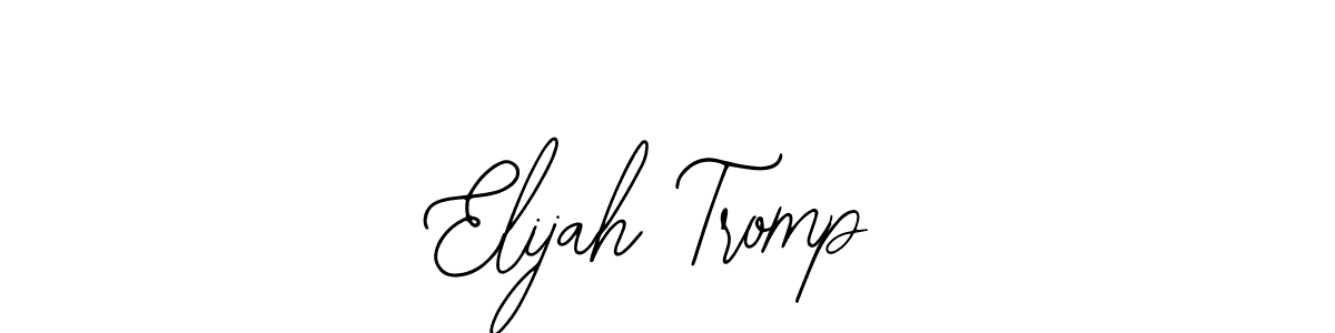 Design your own signature with our free online signature maker. With this signature software, you can create a handwritten (Bearetta-2O07w) signature for name Elijah Tromp. Elijah Tromp signature style 12 images and pictures png