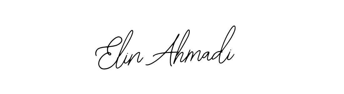 The best way (Bearetta-2O07w) to make a short signature is to pick only two or three words in your name. The name Elin Ahmadi include a total of six letters. For converting this name. Elin Ahmadi signature style 12 images and pictures png