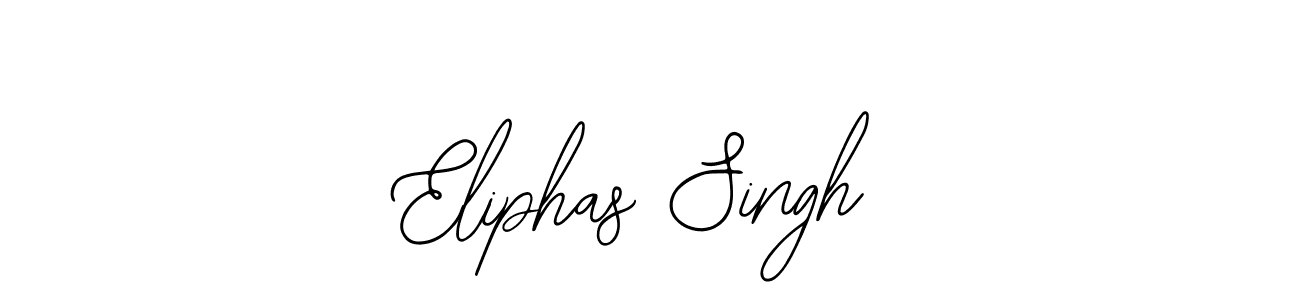 Eliphas Singh stylish signature style. Best Handwritten Sign (Bearetta-2O07w) for my name. Handwritten Signature Collection Ideas for my name Eliphas Singh. Eliphas Singh signature style 12 images and pictures png