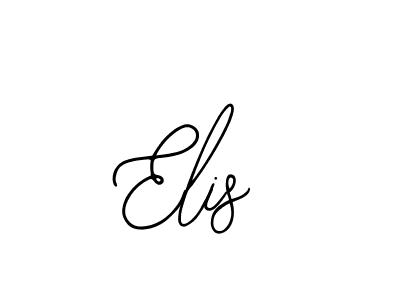 Make a beautiful signature design for name Elis. With this signature (Bearetta-2O07w) style, you can create a handwritten signature for free. Elis signature style 12 images and pictures png