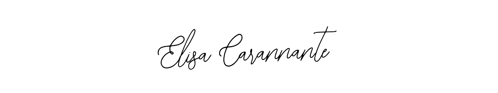 Elisa Carannante stylish signature style. Best Handwritten Sign (Bearetta-2O07w) for my name. Handwritten Signature Collection Ideas for my name Elisa Carannante. Elisa Carannante signature style 12 images and pictures png