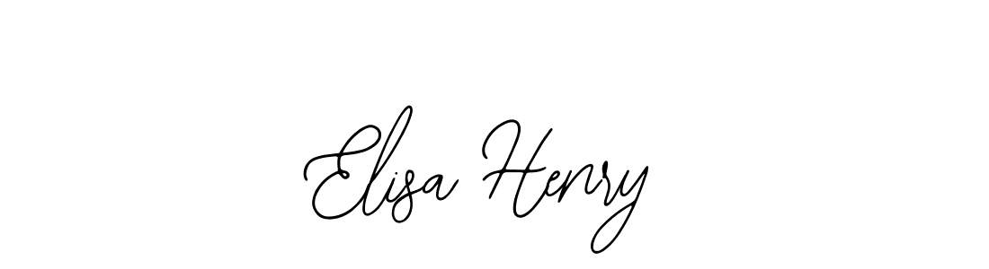if you are searching for the best signature style for your name Elisa Henry. so please give up your signature search. here we have designed multiple signature styles  using Bearetta-2O07w. Elisa Henry signature style 12 images and pictures png