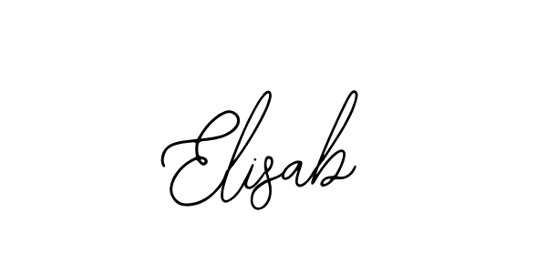 Make a beautiful signature design for name Elisab. With this signature (Bearetta-2O07w) style, you can create a handwritten signature for free. Elisab signature style 12 images and pictures png