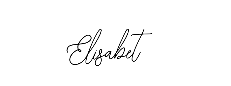 Elisabet stylish signature style. Best Handwritten Sign (Bearetta-2O07w) for my name. Handwritten Signature Collection Ideas for my name Elisabet. Elisabet signature style 12 images and pictures png