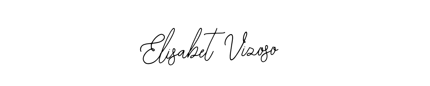 Make a beautiful signature design for name Elisabet Vizoso. With this signature (Bearetta-2O07w) style, you can create a handwritten signature for free. Elisabet Vizoso signature style 12 images and pictures png