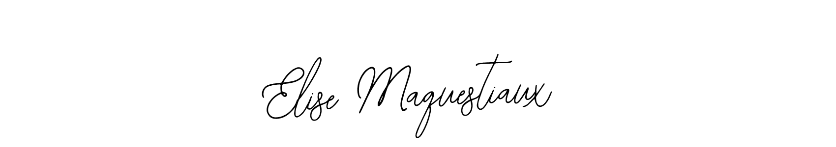 You can use this online signature creator to create a handwritten signature for the name Elise Maquestiaux. This is the best online autograph maker. Elise Maquestiaux signature style 12 images and pictures png