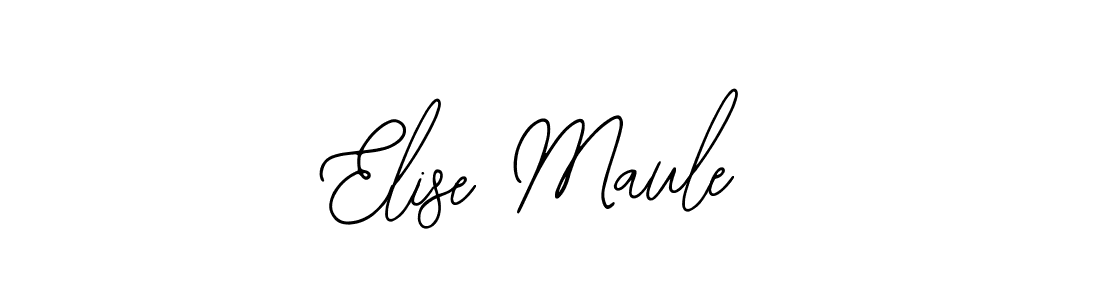 Also You can easily find your signature by using the search form. We will create Elise Maule name handwritten signature images for you free of cost using Bearetta-2O07w sign style. Elise Maule signature style 12 images and pictures png