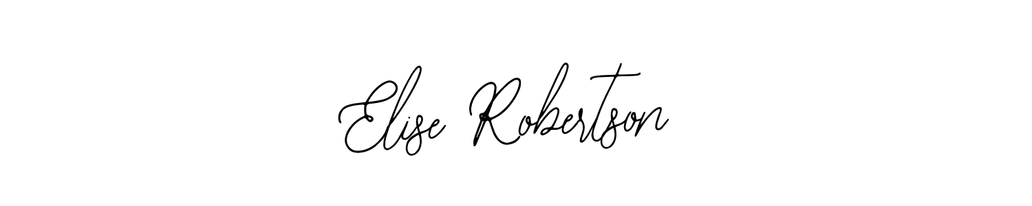 Elise Robertson stylish signature style. Best Handwritten Sign (Bearetta-2O07w) for my name. Handwritten Signature Collection Ideas for my name Elise Robertson. Elise Robertson signature style 12 images and pictures png
