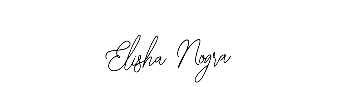 The best way (Bearetta-2O07w) to make a short signature is to pick only two or three words in your name. The name Elisha Nogra include a total of six letters. For converting this name. Elisha Nogra signature style 12 images and pictures png