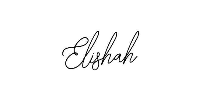 Make a beautiful signature design for name Elishah. With this signature (Bearetta-2O07w) style, you can create a handwritten signature for free. Elishah signature style 12 images and pictures png