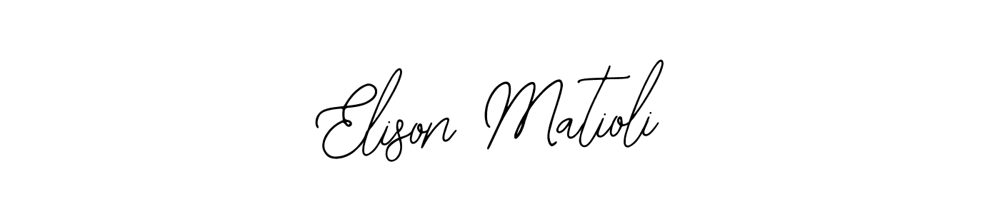 Also we have Elison Matioli name is the best signature style. Create professional handwritten signature collection using Bearetta-2O07w autograph style. Elison Matioli signature style 12 images and pictures png