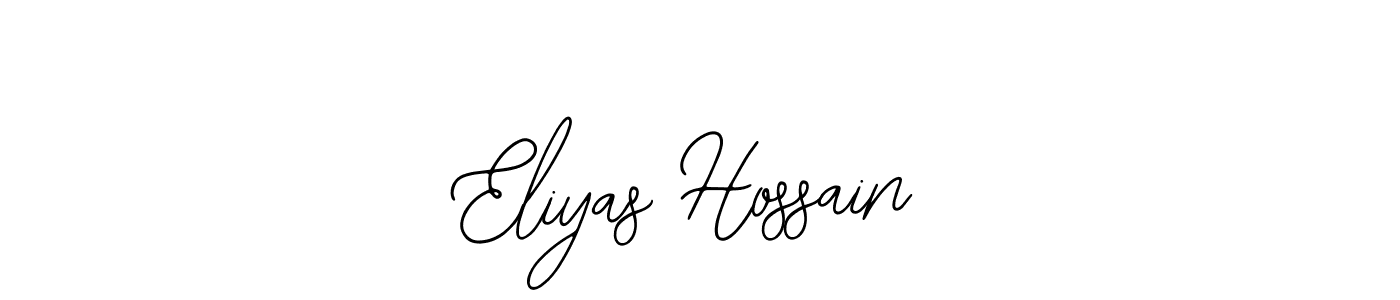 Design your own signature with our free online signature maker. With this signature software, you can create a handwritten (Bearetta-2O07w) signature for name Eliyas Hossain. Eliyas Hossain signature style 12 images and pictures png