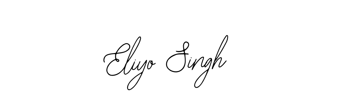 Also You can easily find your signature by using the search form. We will create Eliyo Singh name handwritten signature images for you free of cost using Bearetta-2O07w sign style. Eliyo Singh signature style 12 images and pictures png