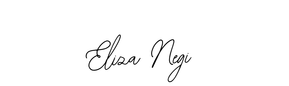 Create a beautiful signature design for name Eliza Negi. With this signature (Bearetta-2O07w) fonts, you can make a handwritten signature for free. Eliza Negi signature style 12 images and pictures png