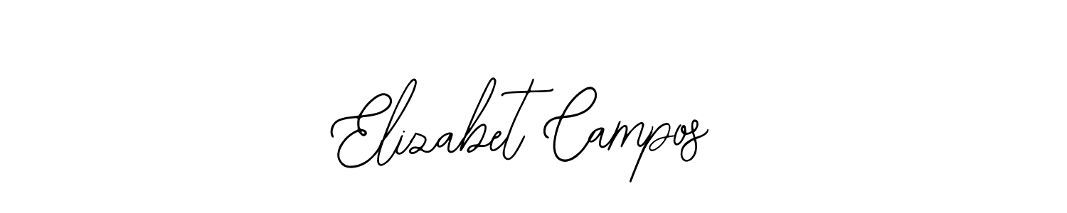 This is the best signature style for the Elizabet Campos name. Also you like these signature font (Bearetta-2O07w). Mix name signature. Elizabet Campos signature style 12 images and pictures png