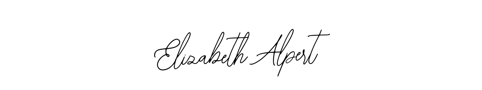 How to make Elizabeth Alpert signature? Bearetta-2O07w is a professional autograph style. Create handwritten signature for Elizabeth Alpert name. Elizabeth Alpert signature style 12 images and pictures png