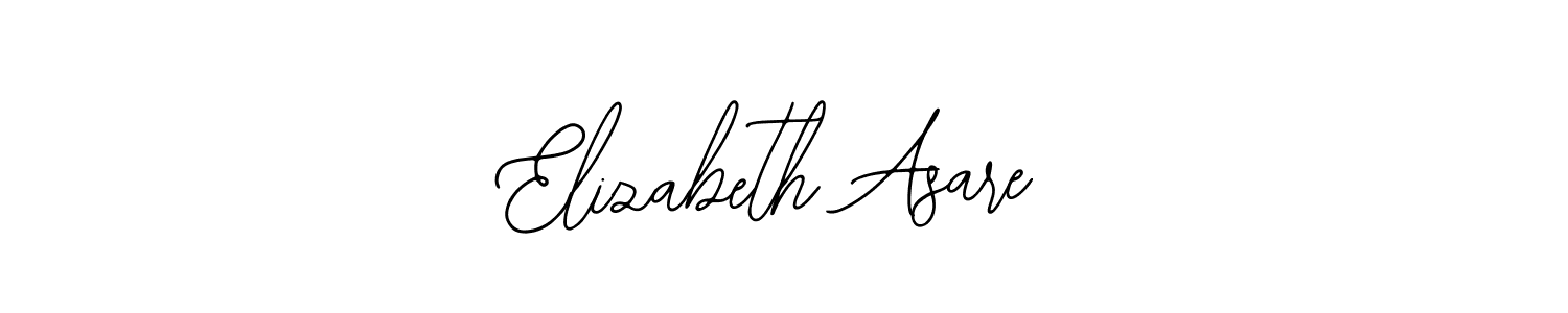 You should practise on your own different ways (Bearetta-2O07w) to write your name (Elizabeth Asare) in signature. don't let someone else do it for you. Elizabeth Asare signature style 12 images and pictures png