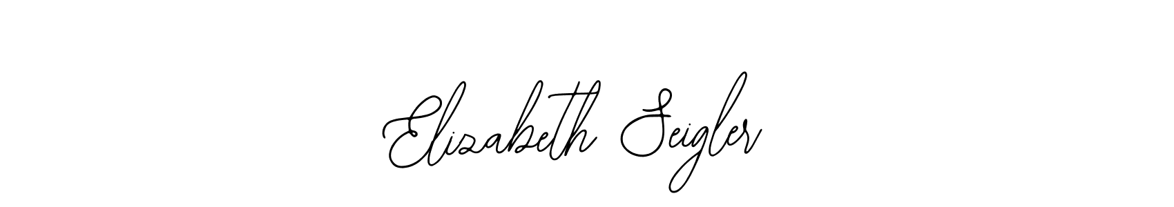 Design your own signature with our free online signature maker. With this signature software, you can create a handwritten (Bearetta-2O07w) signature for name Elizabeth Seigler. Elizabeth Seigler signature style 12 images and pictures png