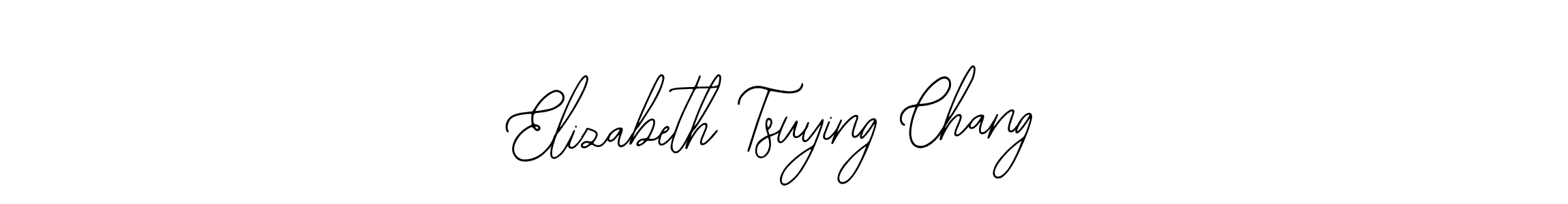 It looks lik you need a new signature style for name Elizabeth Tsuying Chang. Design unique handwritten (Bearetta-2O07w) signature with our free signature maker in just a few clicks. Elizabeth Tsuying Chang signature style 12 images and pictures png