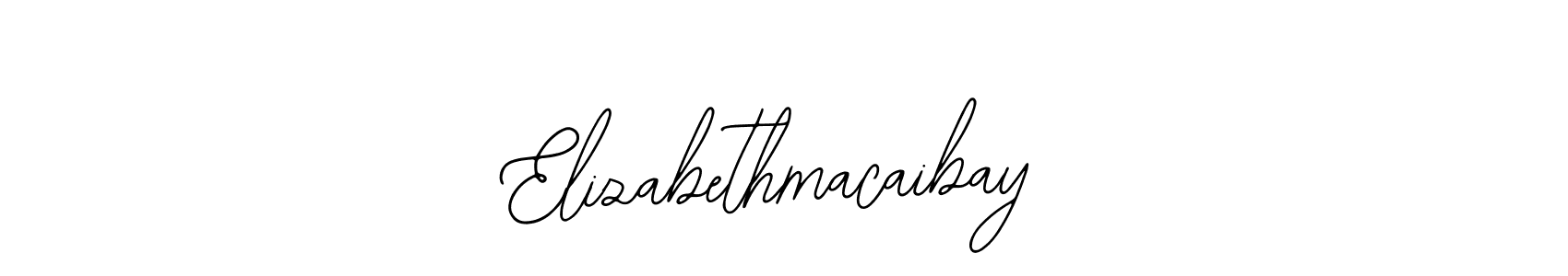 Bearetta-2O07w is a professional signature style that is perfect for those who want to add a touch of class to their signature. It is also a great choice for those who want to make their signature more unique. Get Elizabethmacaibay name to fancy signature for free. Elizabethmacaibay signature style 12 images and pictures png