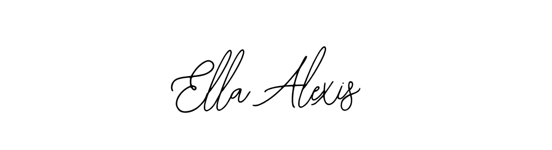 Best and Professional Signature Style for Ella Alexis. Bearetta-2O07w Best Signature Style Collection. Ella Alexis signature style 12 images and pictures png