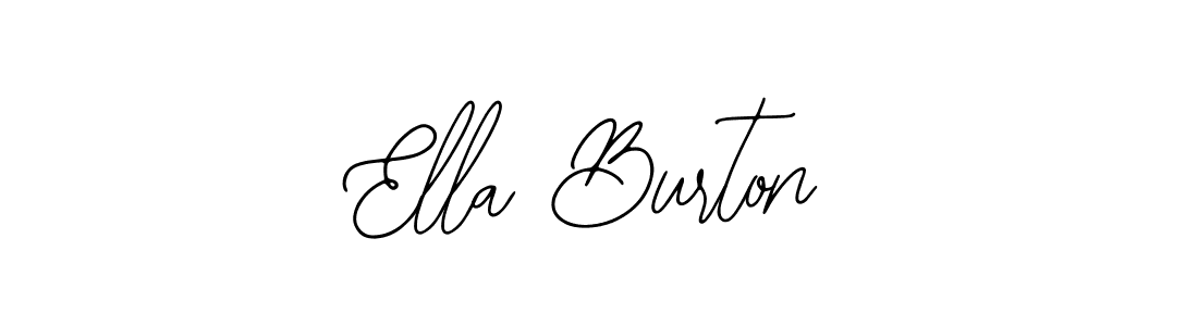 if you are searching for the best signature style for your name Ella Burton. so please give up your signature search. here we have designed multiple signature styles  using Bearetta-2O07w. Ella Burton signature style 12 images and pictures png