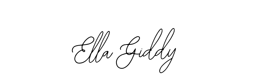 Best and Professional Signature Style for Ella Giddy. Bearetta-2O07w Best Signature Style Collection. Ella Giddy signature style 12 images and pictures png