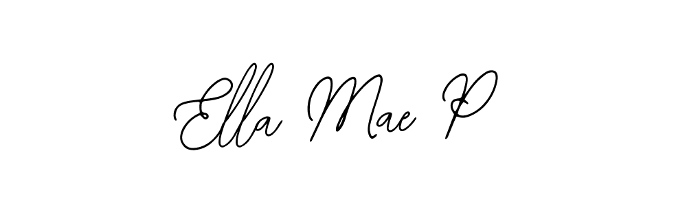 Bearetta-2O07w is a professional signature style that is perfect for those who want to add a touch of class to their signature. It is also a great choice for those who want to make their signature more unique. Get Ella Mae P name to fancy signature for free. Ella Mae P signature style 12 images and pictures png