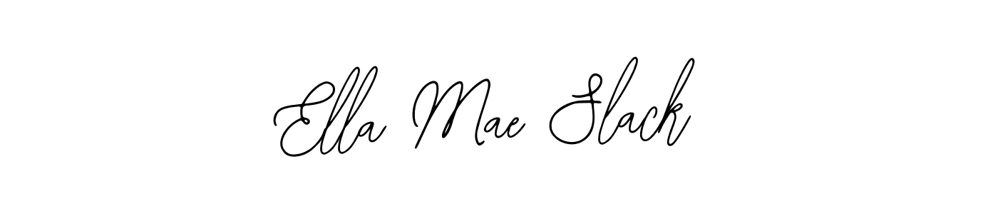 Use a signature maker to create a handwritten signature online. With this signature software, you can design (Bearetta-2O07w) your own signature for name Ella Mae Slack. Ella Mae Slack signature style 12 images and pictures png