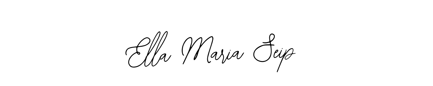 Make a beautiful signature design for name Ella Maria Seip. Use this online signature maker to create a handwritten signature for free. Ella Maria Seip signature style 12 images and pictures png