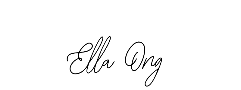 Create a beautiful signature design for name Ella Ong. With this signature (Bearetta-2O07w) fonts, you can make a handwritten signature for free. Ella Ong signature style 12 images and pictures png