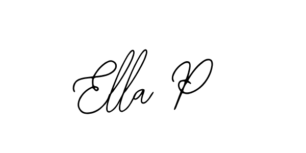 Make a beautiful signature design for name Ella P. Use this online signature maker to create a handwritten signature for free. Ella P signature style 12 images and pictures png