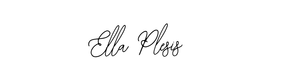 Similarly Bearetta-2O07w is the best handwritten signature design. Signature creator online .You can use it as an online autograph creator for name Ella Plesis. Ella Plesis signature style 12 images and pictures png